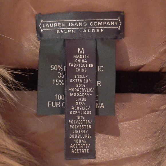 Ralph Lauren Faux Fur Vest - Picture 2 of 4